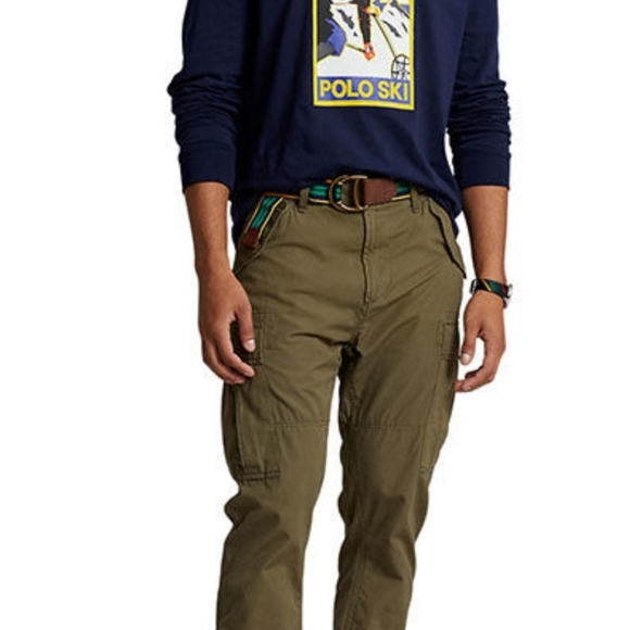 SOLD!!! Polo Ralph Lauren Men's Ski 92 Long Sleeve T-Shirt - Navy - LARGE - NWT - Picture 3 of 12